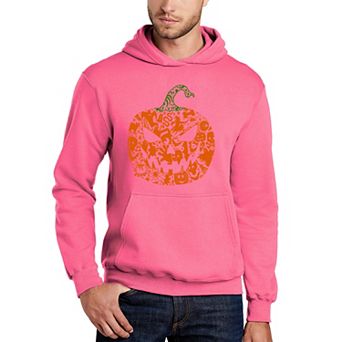 Halloween Pumpkin - Men's Word Art Hooded Sweatshirt