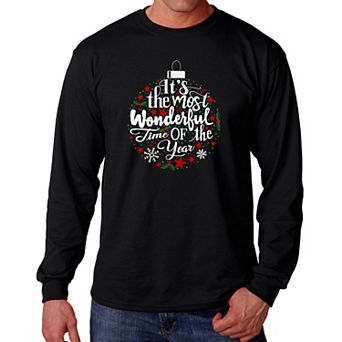 Christmas Ornament - Men's Word Art Long Sleeve T-Shirt