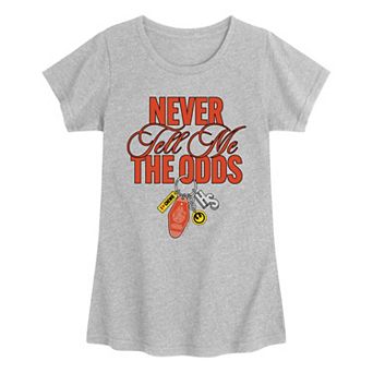 Girls 7-16 Star Wars Never Tell Me The Odds Graphic Tee