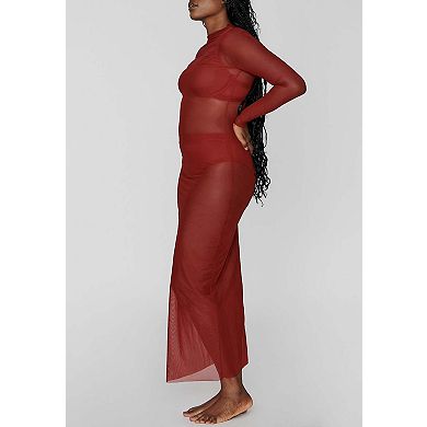 CUUP The Mockneck Dress - Mesh