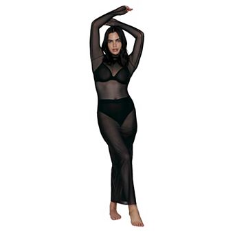 CUUP The Mockneck Dress - Mesh