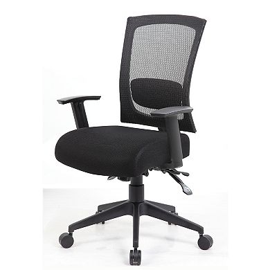 Rolling Task Chair, Mesh Back, 3 Paddle Adjustments