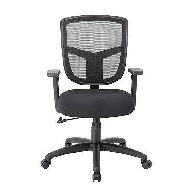 Swivel Task Chair, Synchro-Tilt, 5 Caster Wheels