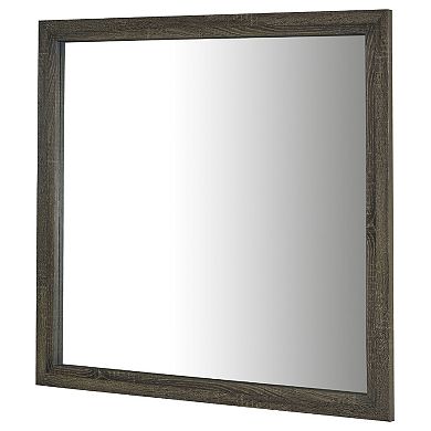 Reay Rectangular Dresser Mirror, Flat Glass Design