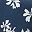 Navy Tossed Blossoms