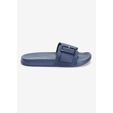 Comfortview Women's The Eva Slip On Slide Sandal