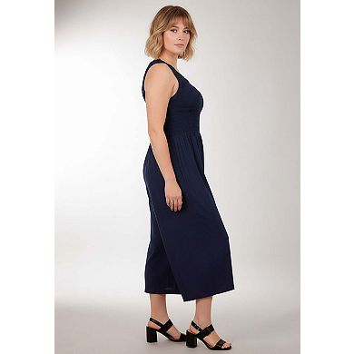 Avenue Women's Plus Size Annabelle Sleeveless Jumpsuit