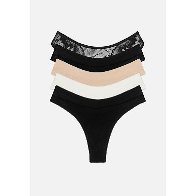 CUUP The Thong- Floral Lace