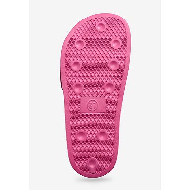 Comfortview Women's The Eva Slip On Slide Sandal