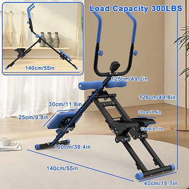 Merax Multifunctional 2-In-1 Stair Stepper And Ab Workout Machine