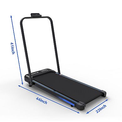 Merax Under Desk Treadmill with Incline,Foldable Treadmills for Home
