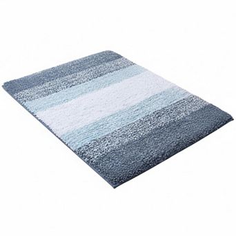 Bathroom Rug Mat Extra Soft Absorbent Microfiber Non-slip Plush Shaggy Machine Wash Dry Carpet