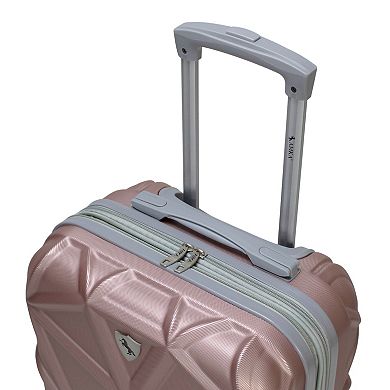 Gem 2-Piece Carry-On Spinner Weekender Bag