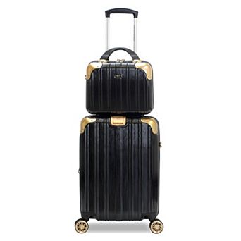 Melrose S 2 pc TSA Anti-Theft Spinner Weekender Bag