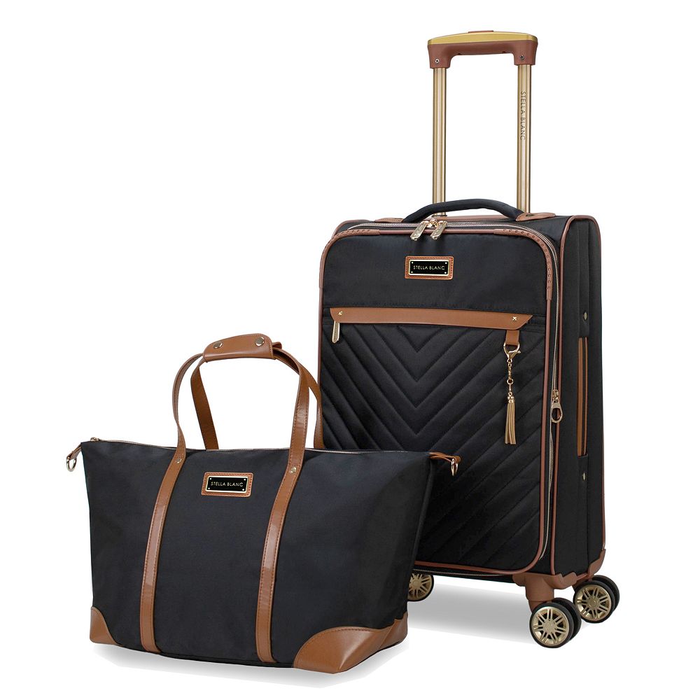 Belle 2-Piece Softside Carry-On and Tote Set