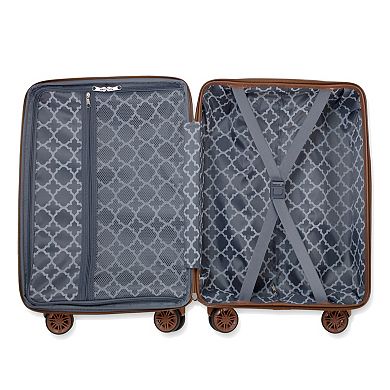 Tresor 2-Piece Carry-On Spinner Weekender Bag