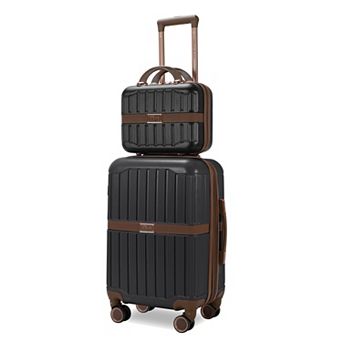Dakota 2 pc Hardside Carry-on Cosmetic Bag