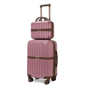Dakota 2 pc Hardside Carry-on Cosmetic Bag