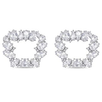 2 pc Women's Square Rhinestones Shoe Clips Pearls Removable Buckles Shoe Decorations for Gifts