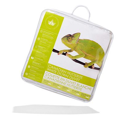 Hutterite White Down Duvet - All Season Weight