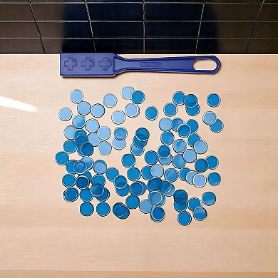 Magnetic Bingo Wand Set with 100 Chips for Family Games and Classroom Fun