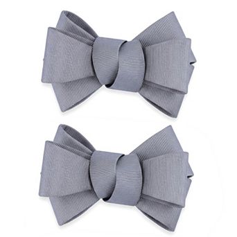 2 pc Women's Bow Shoe Clips Rhinestone Satin Shoe Buckle Removable Decorative Clips for Heels Flats