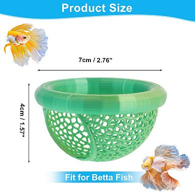 1Pc Betta Hideout Cave Aquarium Floating Betta Hideout