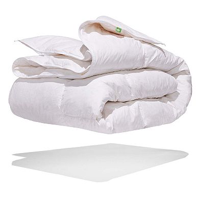 White Goose Feather & Down Duvet - All Season Weight
