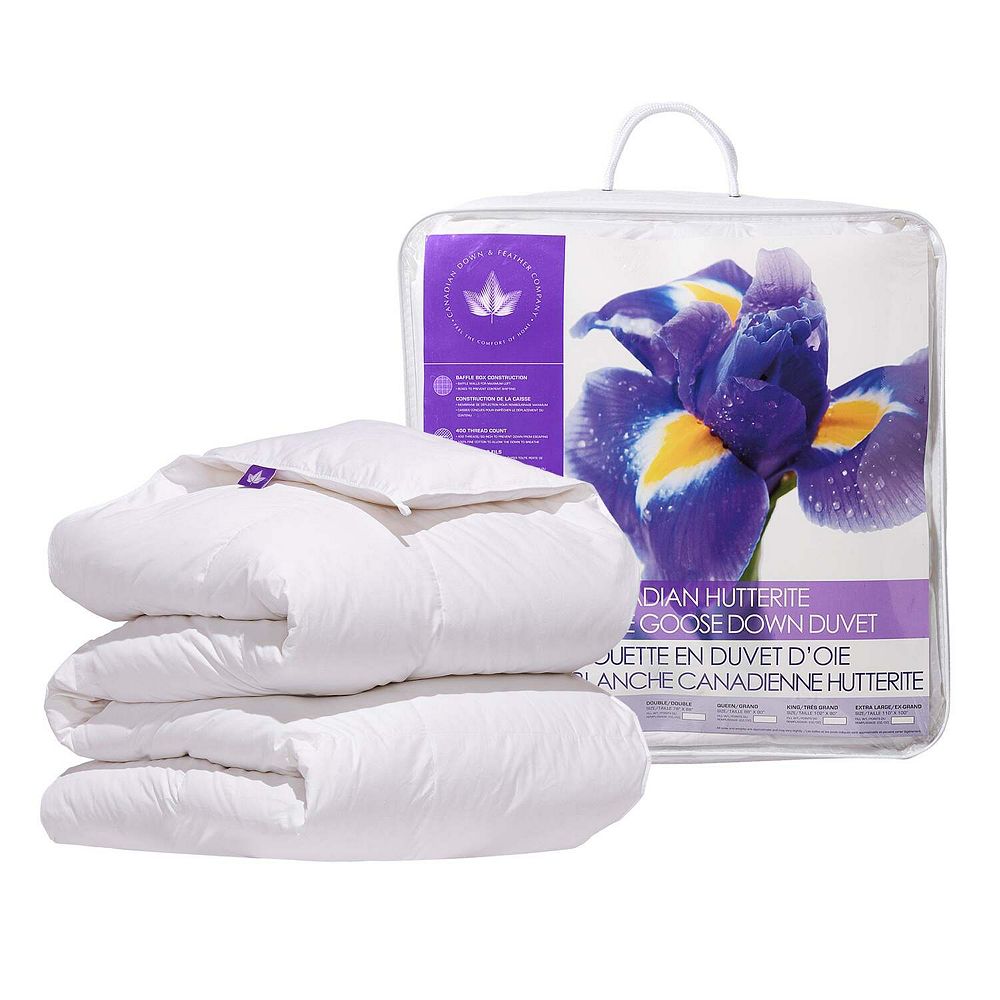 Hutterite Goose Down Duvet - Regular Weight