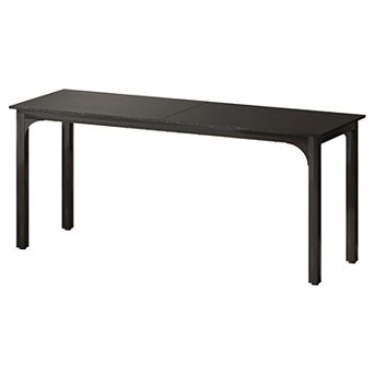 Industrial-Style Desk 70.9" with Large Surface for Office, Dining, or Small Meetings