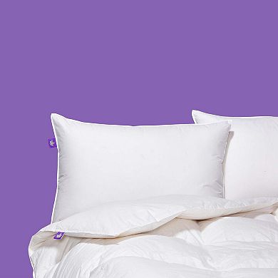 2 Pack Hutterite Goose Down Pillows - Firm Support