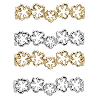 4 pc Women's Shoelace Charm DIY Decorative Rhinestones Shoe Clips Faux Pearl for Party