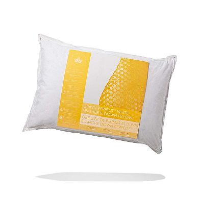 2 Pack Down Perfect™ White Feather & Down Pillows - Firm Support