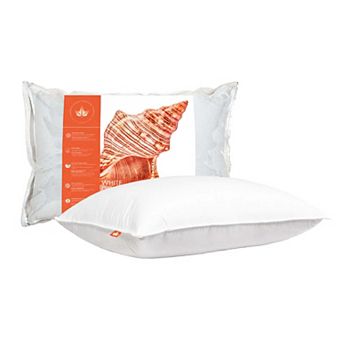 625 Loft White Down Pillow - Firm Support