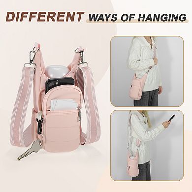 1Pc Water Bottle Holder with Adjustable Strap, for Hiking, Cycling
