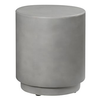 Indoor Outdoor Side Table 14.5" Living Room Bedroom Patio Furniture