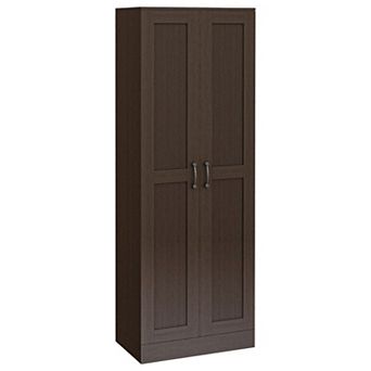 Tall Storage Cabinet with Door and Adjustable Shelf for Living Room or Office