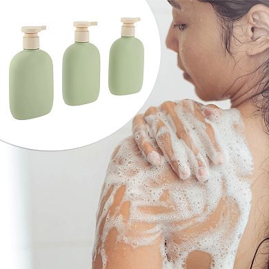 Compact Plastic Travel Container Set 8.67oz 3 Pcs