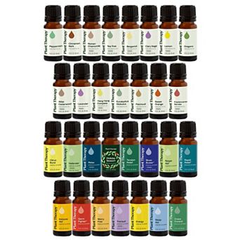 Plant Therapy 15 & 15 Essential Oil Set with Carrying Case