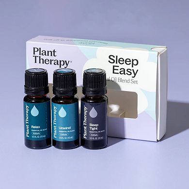 Plant Therapy Sleep Easy Essential Oil Blend 3 Set