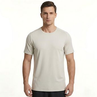 Men's Crewneck Short Sleeve Relaxed-Fit Casual Soft Tee