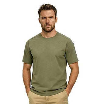 Men's Crewneck Short Sleeve Relaxed-Fit Casual Soft Tee