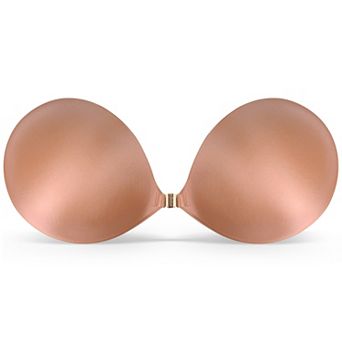Adhesive Strapless Bra Sticky Invisible Push up Silicone Magnetic Clasp Bra for Women Backless Dress