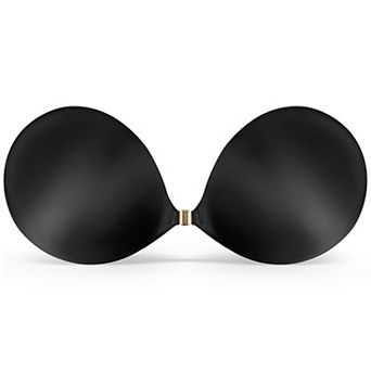Adhesive Strapless Bra Sticky Invisible Push up Silicone Magnetic Clasp Bra for Women Backless Dress