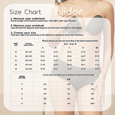 Adhesive Strapless Bra Sticky Invisible Push up Silicone Magnetic Clasp Bra for Women Backless Dress