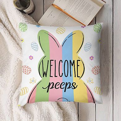 Easter Decorative Throw Pillow，18" pillow cover 4pcs