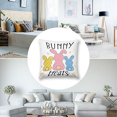 Easter Decorative Throw Pillow，18" pillow cover 4pcs