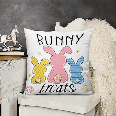 Easter Decorative Throw Pillow，18" pillow cover 4pcs