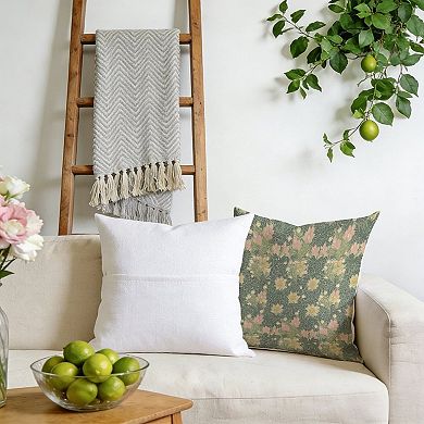 Spring William Morris Flowers Decorative Throw Pillow, 18" Pillow Cover Singular