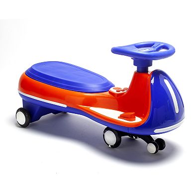 Wiggle Car for Kids with Peda, One-Key Start , Dual Drive Separated Motors, for 3+